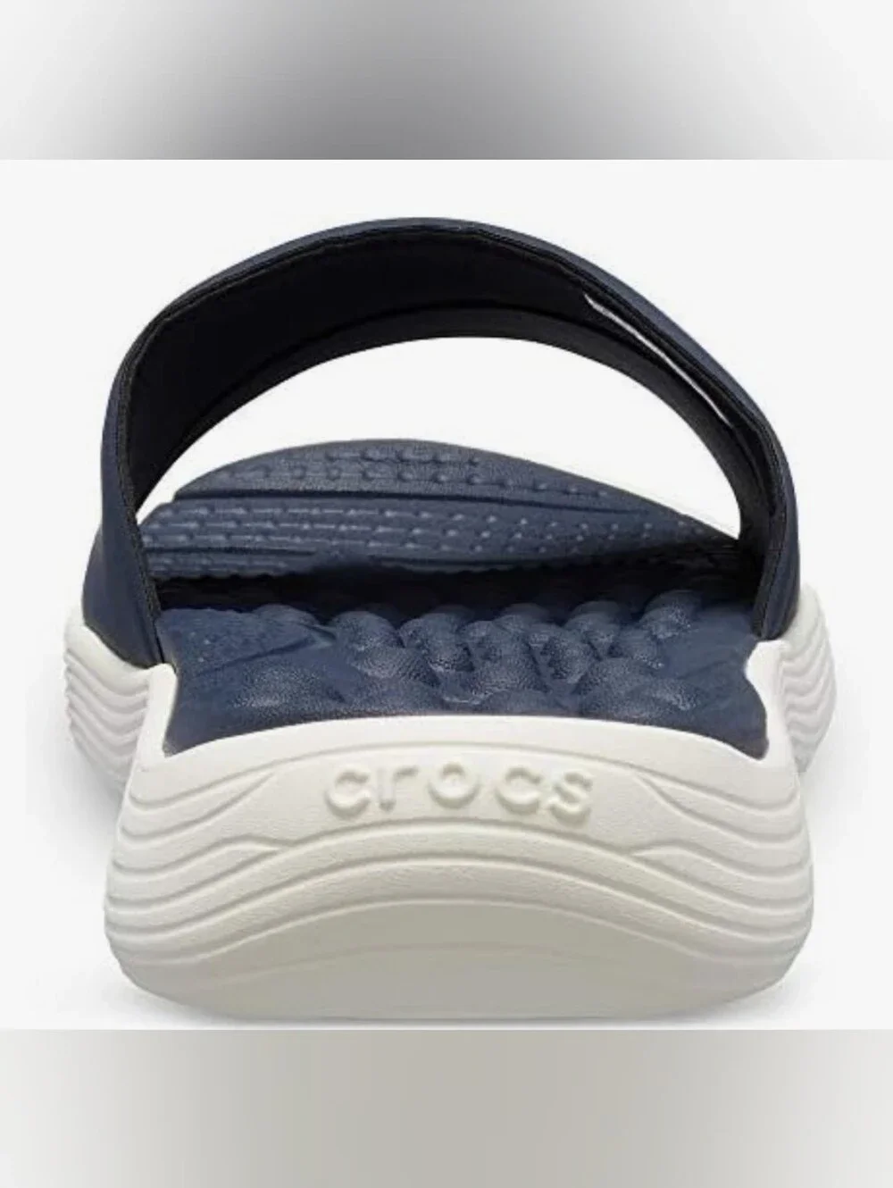 Crocs Navy Slide Sandals